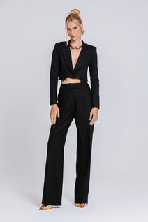 Blazer Pati - Preto