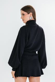 Short Saia Gorete - Preto