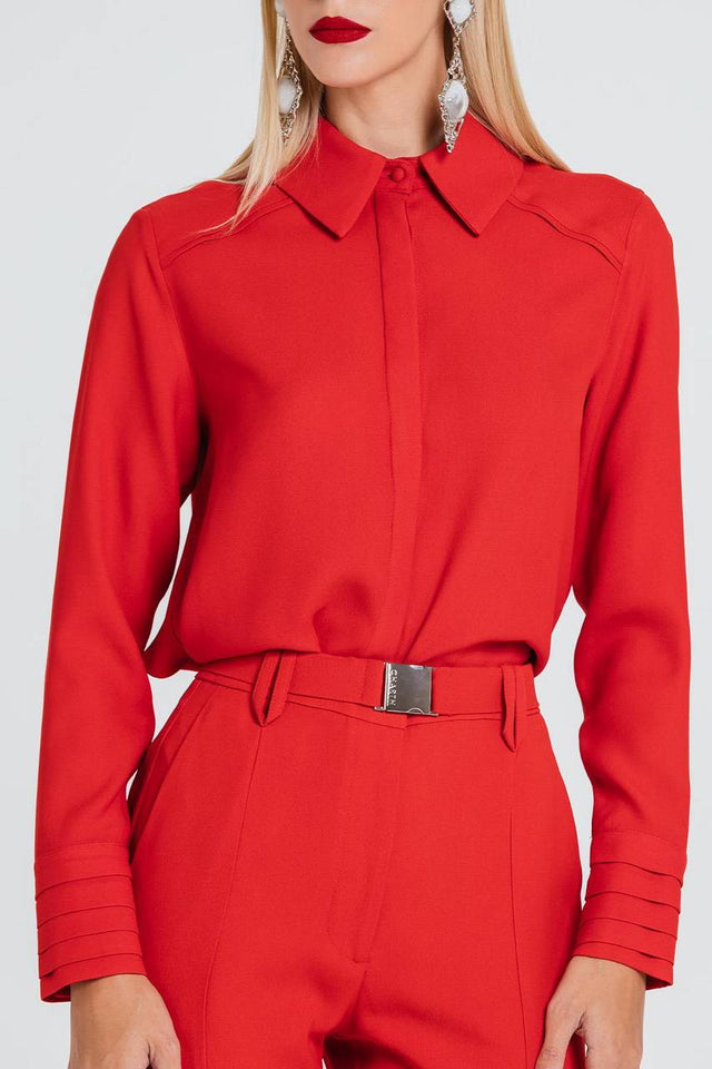 Camisa Delfina - Rouge