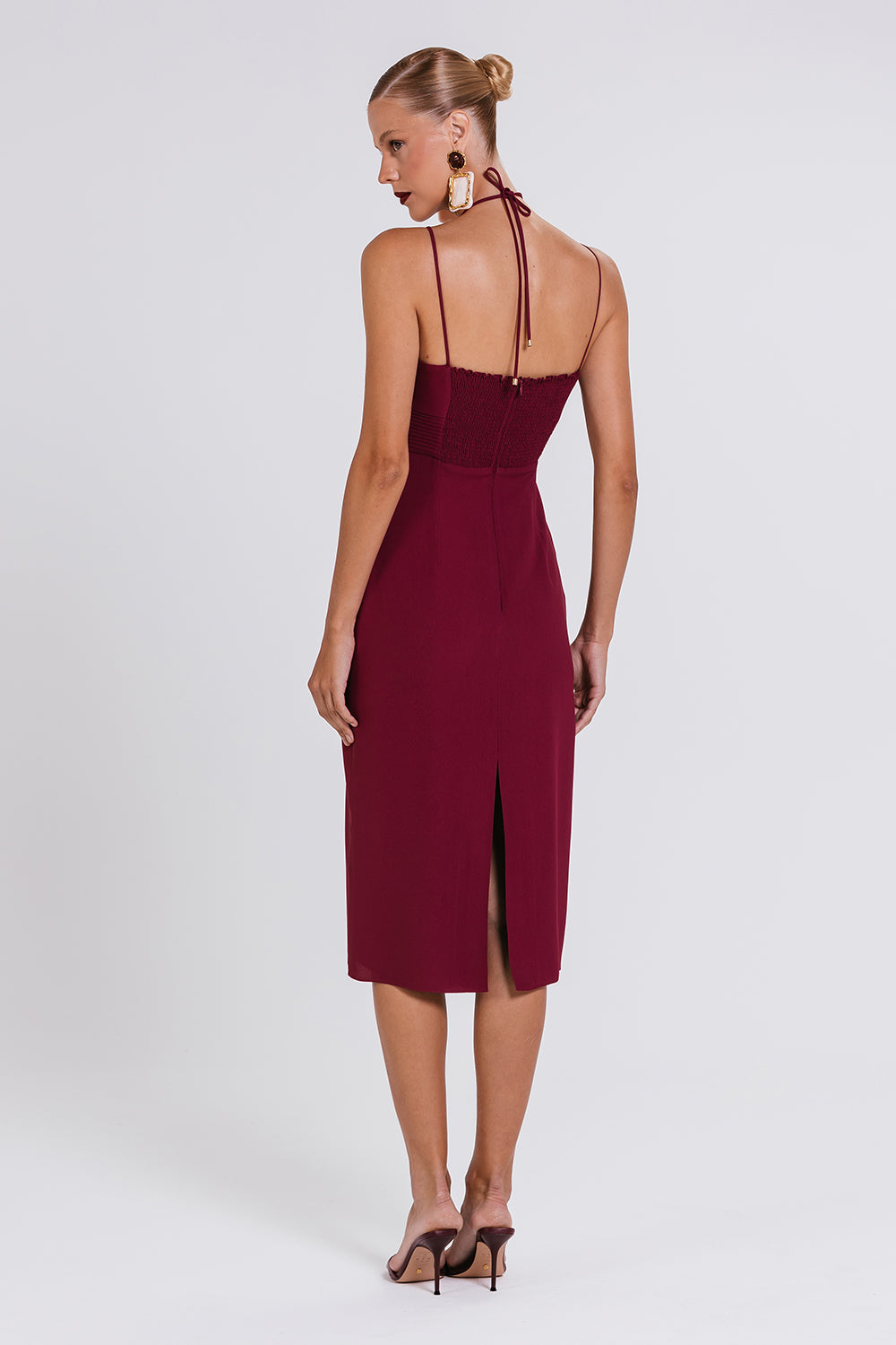 Vestido Nilza - Cabernet