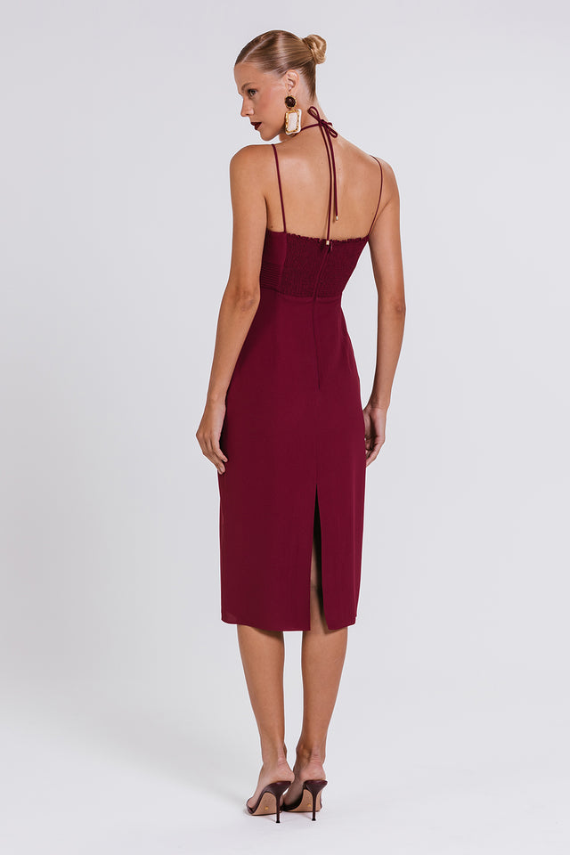 Vestido Nilza - Cabernet