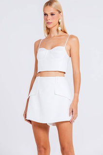 Short Saia Arabela - Off White