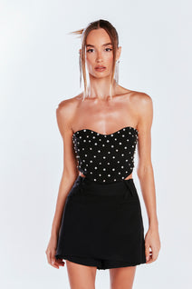 Short Saia Simone - Preto