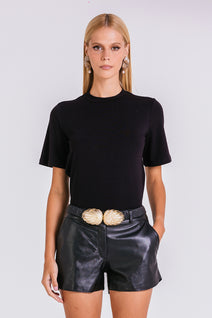 T-shirt Giu - Preto