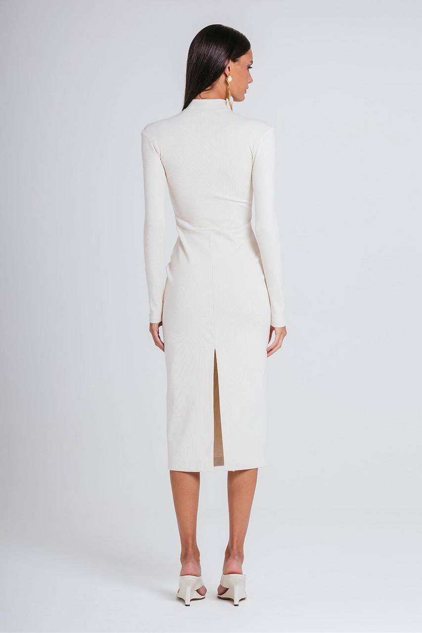 Vestido Brigite - Marfim