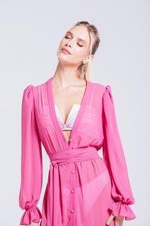 Vestido Lotus - Rosado