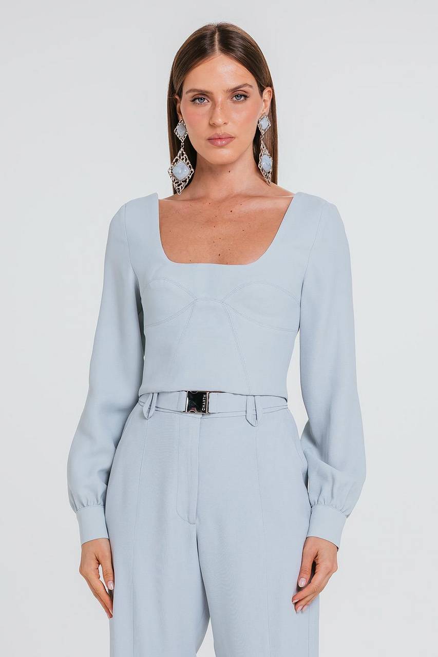 Blusa Beatrice - Mist