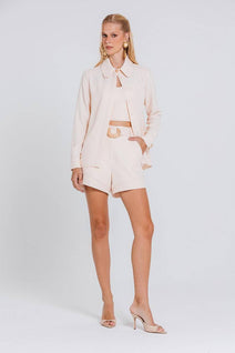 Camisa Isabela - Areia