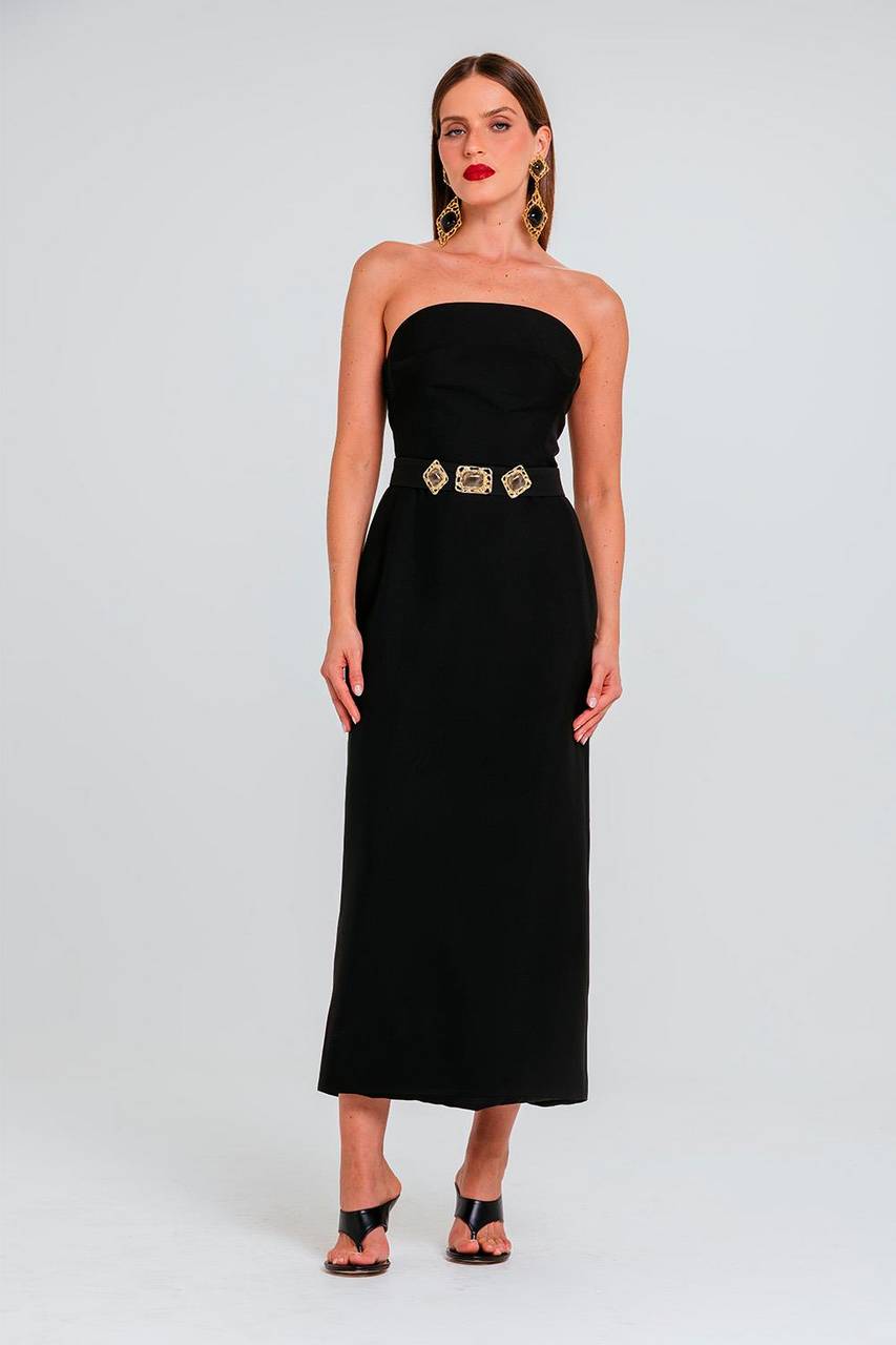 Vestido Anahi - Preto