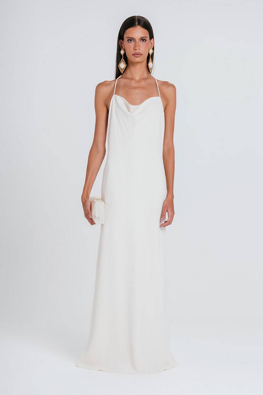Vestido Glenda - Marfim