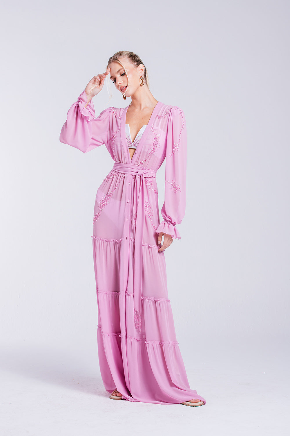 Vestido Iris - Quartzo