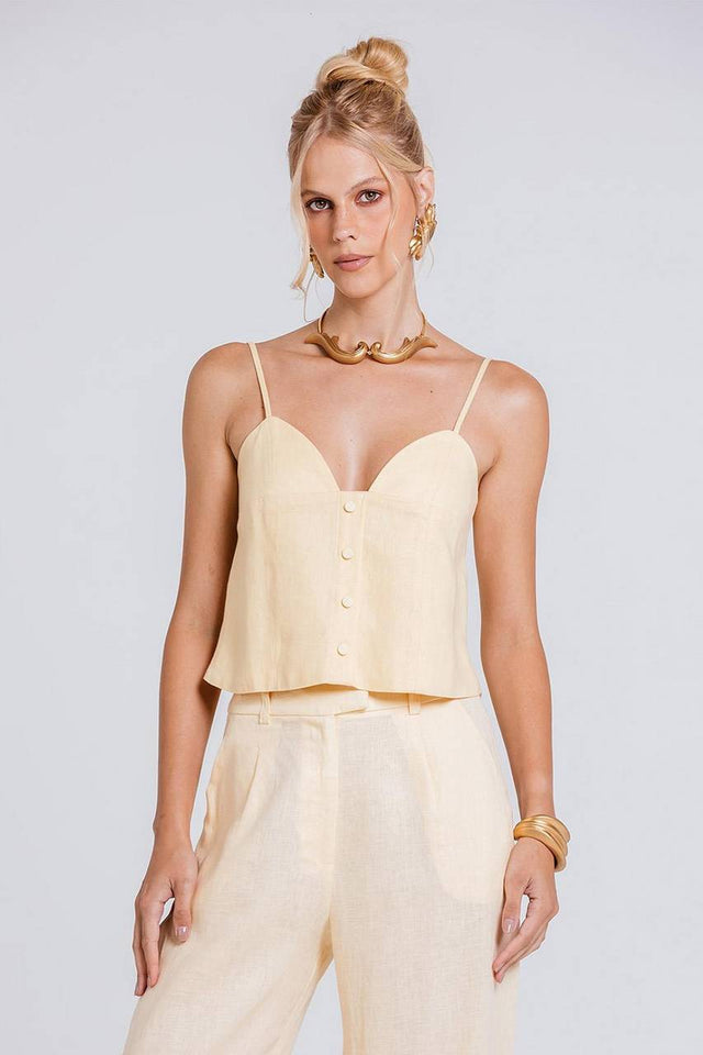 Top Janine - Banoffee