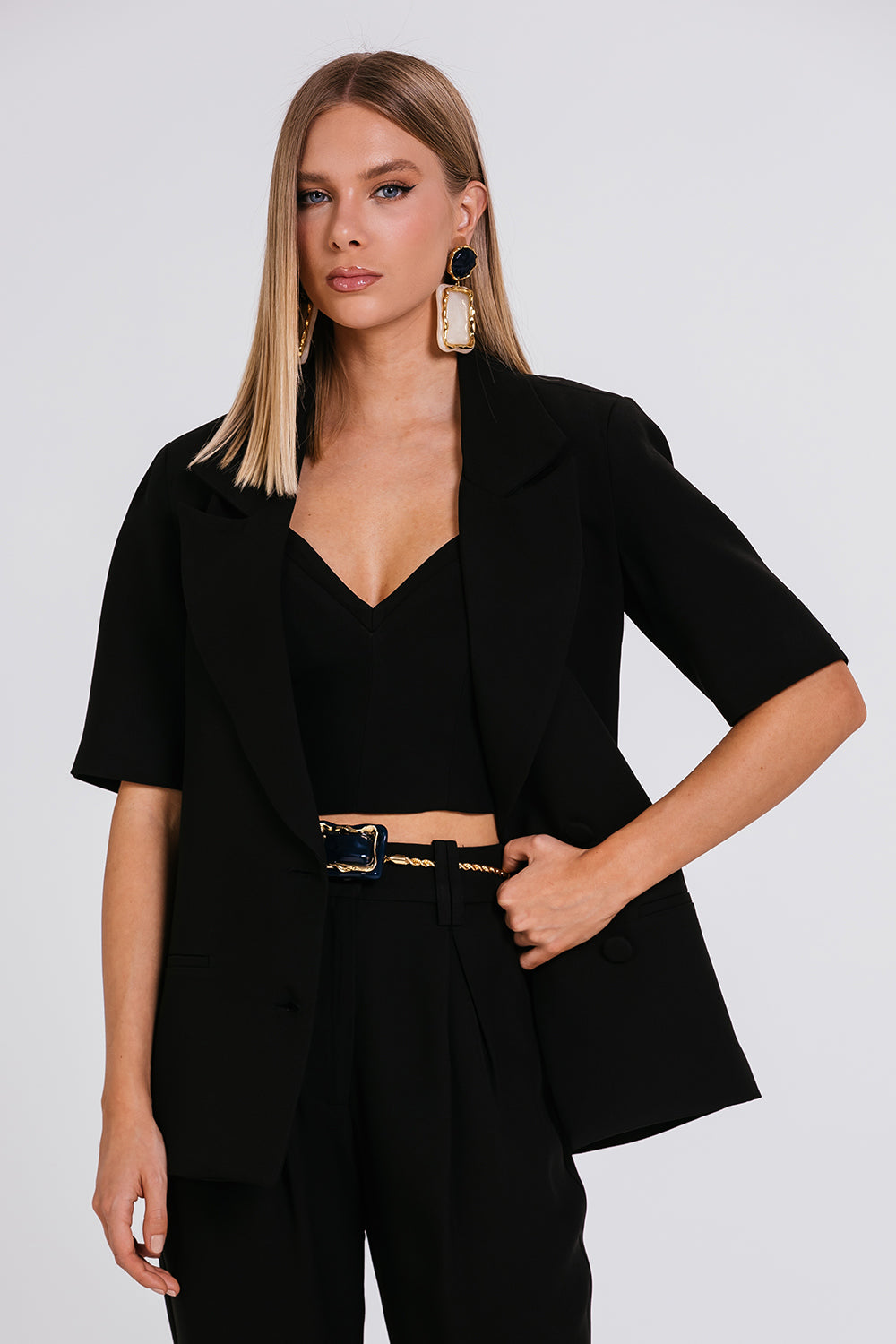 Blazer Junia - Preto