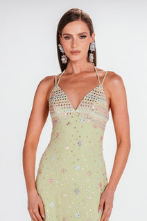 Vestido Nariele - Pistache