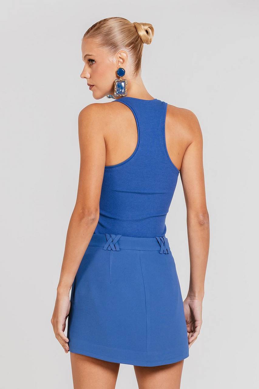Short Saia Clara - Blues