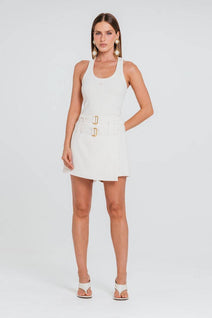 Short Saia Cali - Marfim