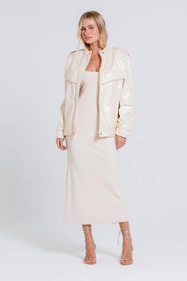 Vestido Evangeline - Areia