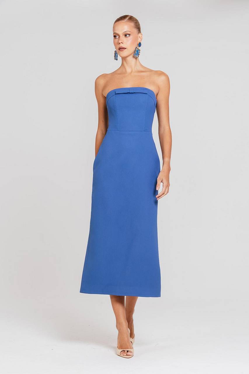 Vestido Fatima - Blues