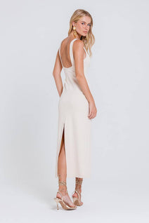 Vestido Evangeline - Areia