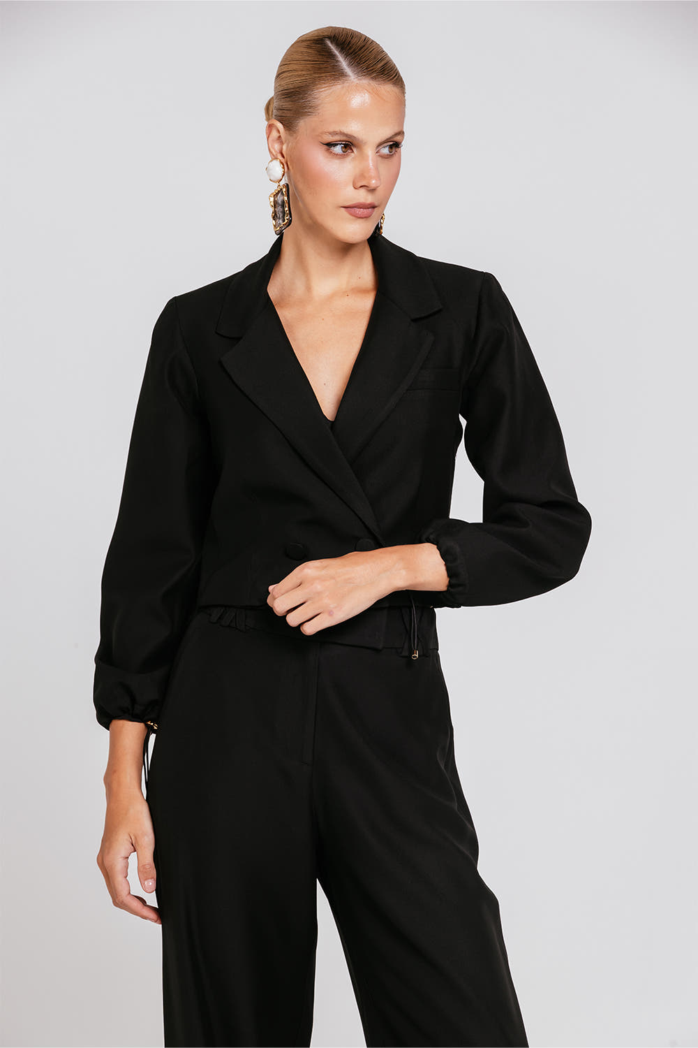 Blazer Anita - Preto