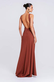 Vestido Sonar - Chocolate