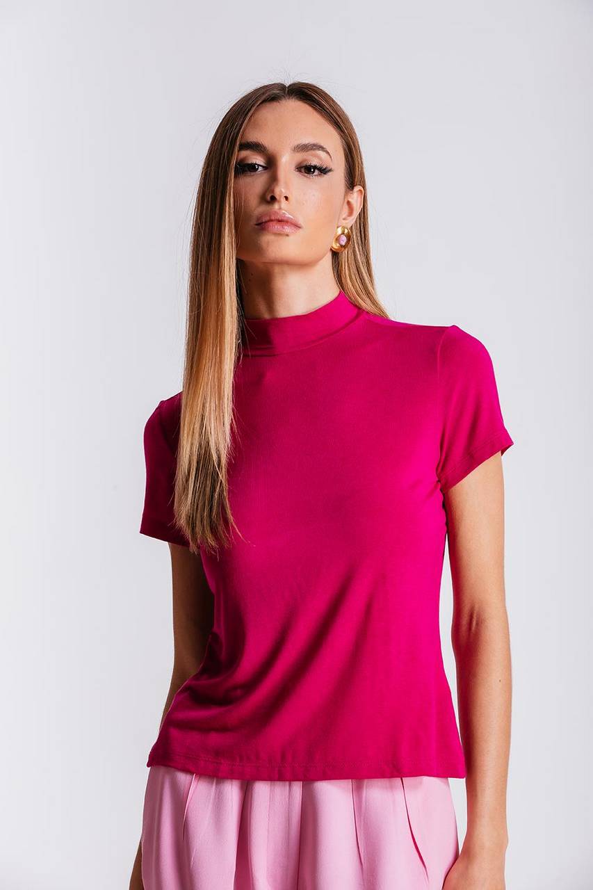 Blusa Vic - Carmin