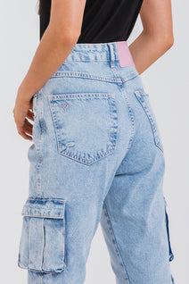 Calça Jeans Flora - Jeans Claro
