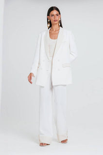 Blazer Fiorela - Off/marfim