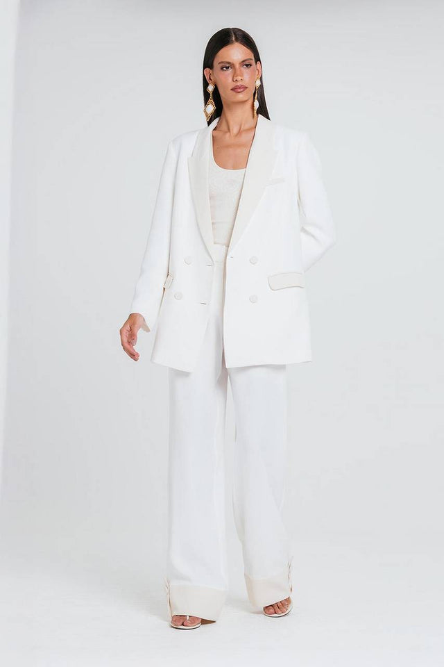 Blazer Fiorela - Off/marfim