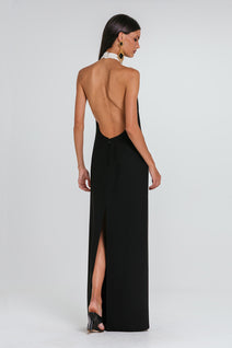 Vestido Mira - Preto/marfim
