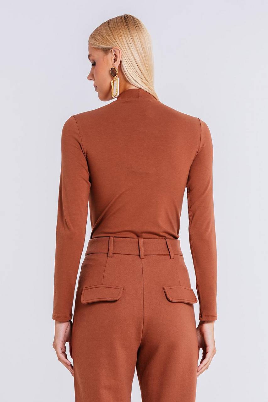 Blusa Enny - Chocolate