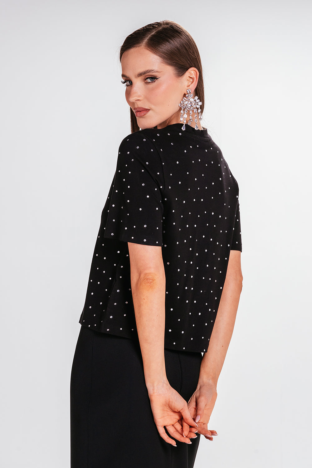 T-shirt Giuliana - Preto