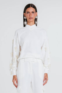 Moletom Nikita - Off White