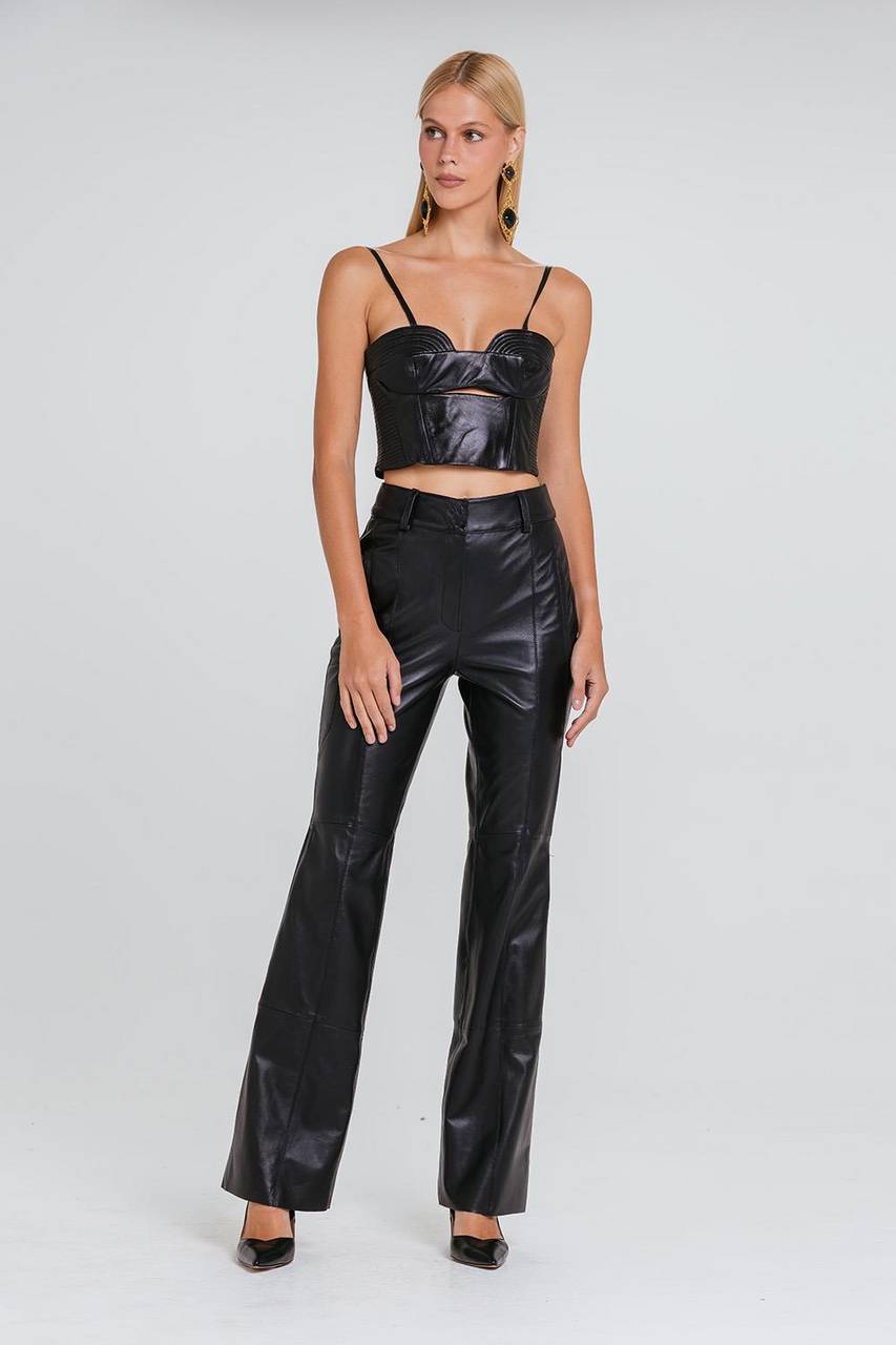 Top Leonora - Preto