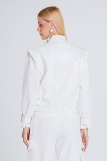 Jaqueta Teca - Off White