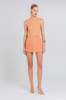 Short Saia Mile - Terracota