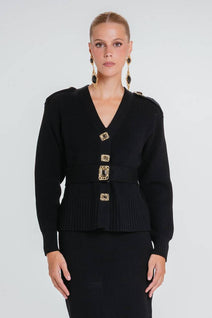 Cardigan Alira - Preto