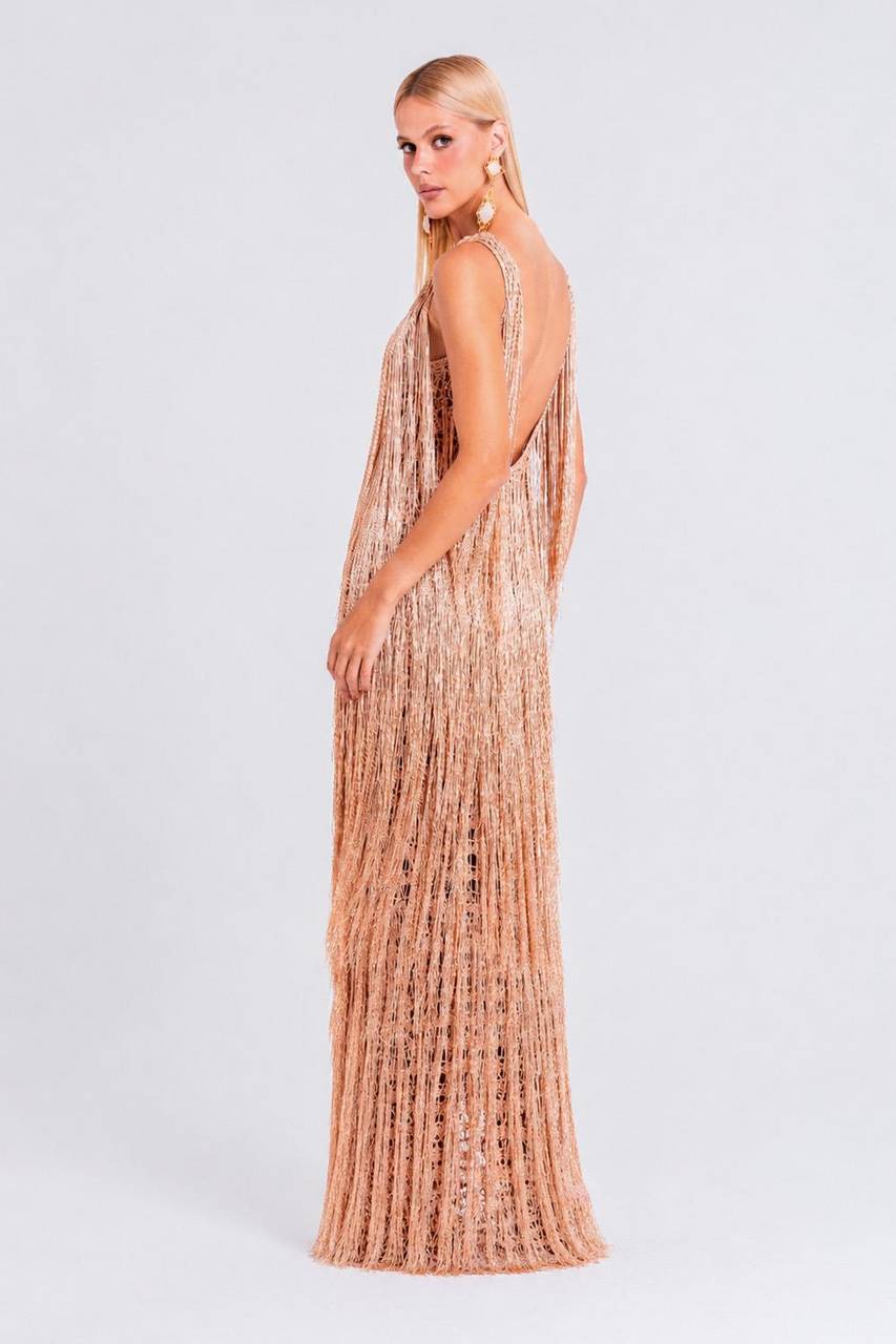 Vestido Haven - Gold