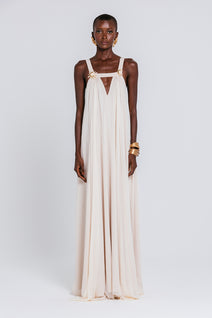 Vestido Capri - Areia