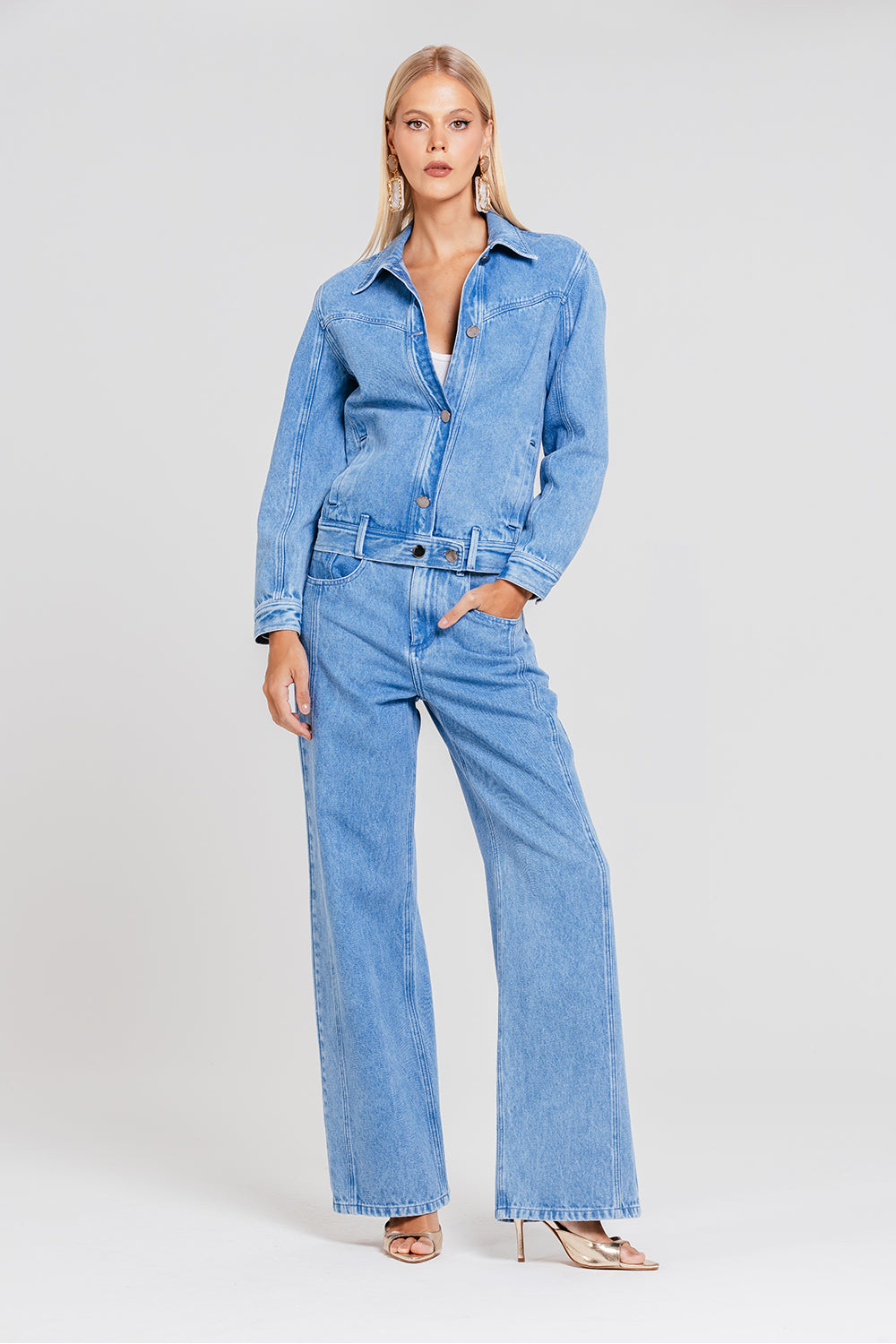 Calça Micaela - Jeans Medio