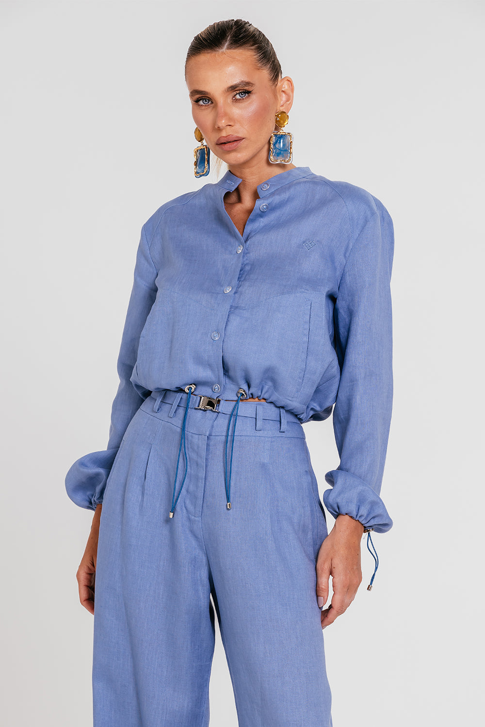Camisa Kiara - Blues