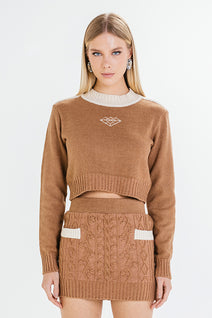 Conjunto Tricot Charth - Saibro