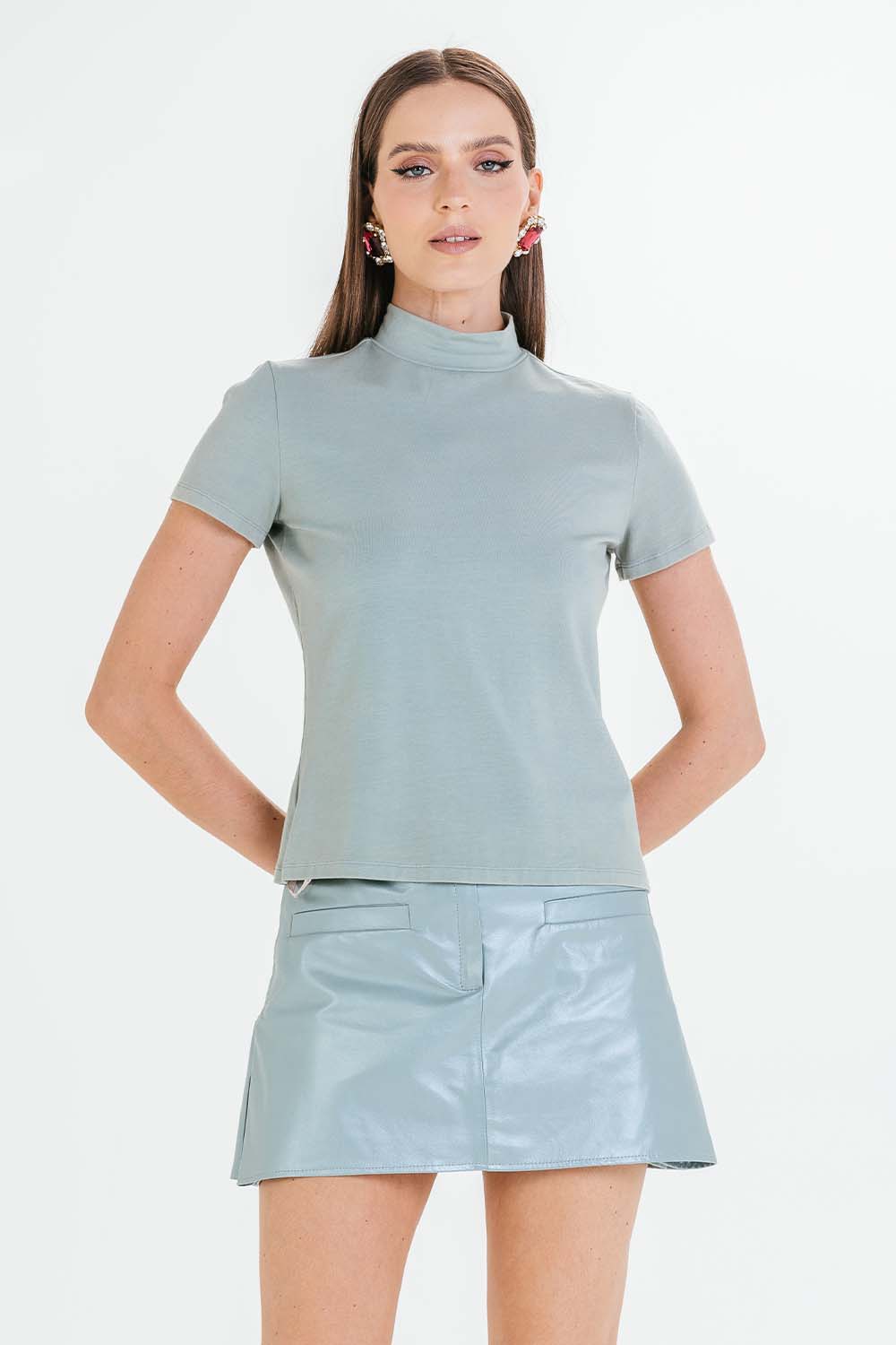 Blusa Vic - Sage