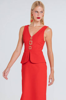 Vestido Cindy - Rouge