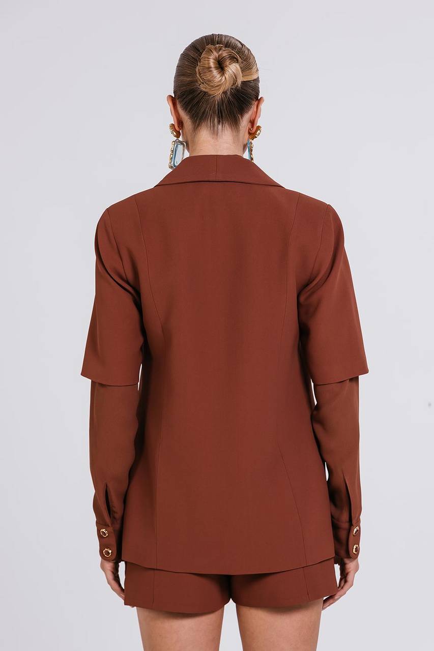 Blazer Junia - Chocolate