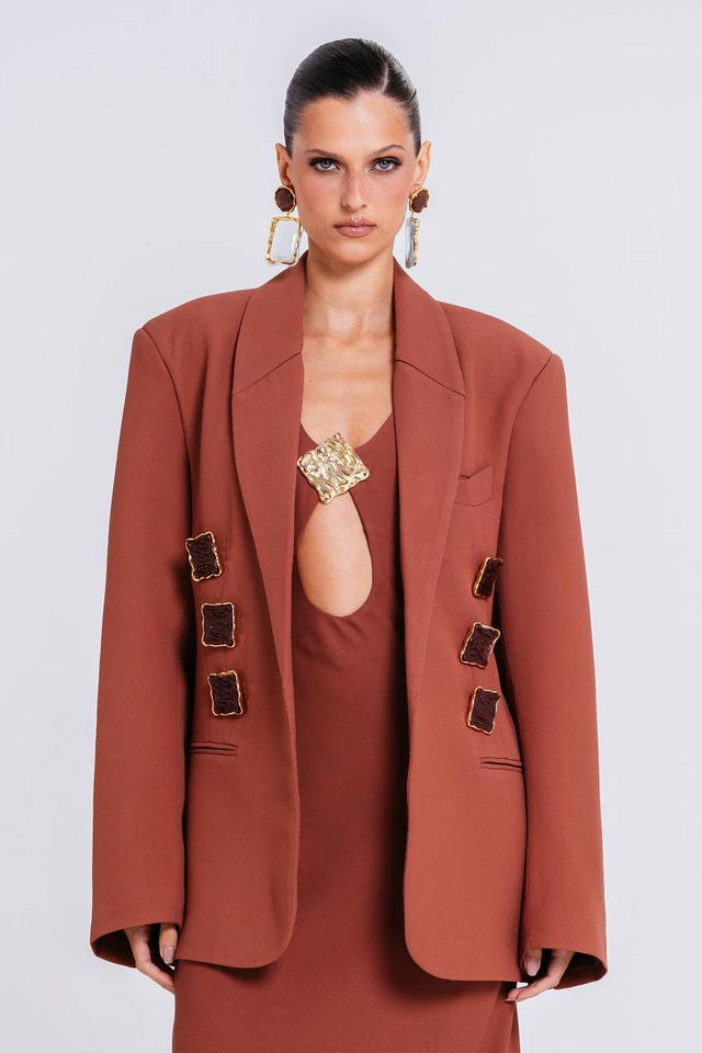 Blazer Isis - Chocolate