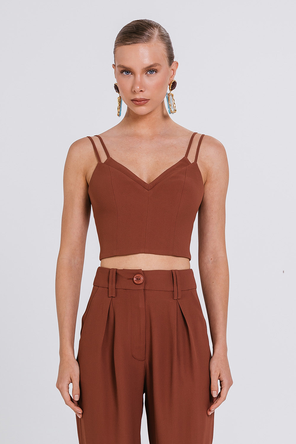 Top Tamara - Chocolate
