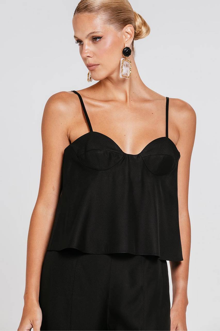 Top Fatima - Preto