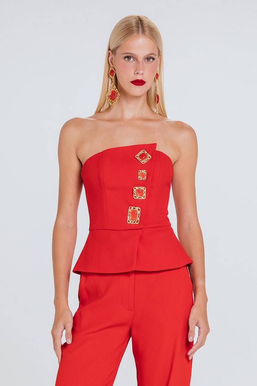 Top Audrey - Rouge