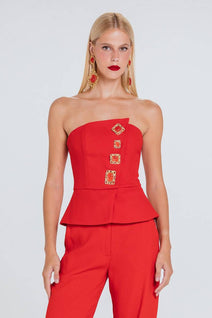 Top Audrey - Rouge